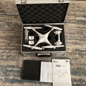 Potensic T25 Drone With Case, extra batteries and blades